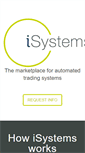 Mobile Screenshot of isystems.com